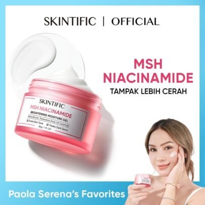 Pelembab Skintific MSH Niacinamide Brightening Moisturizer Gel
