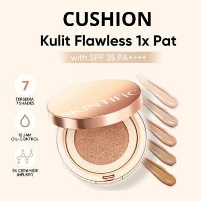 Skintific Cushion Gold Cover All Perfect SPF35 PA++++